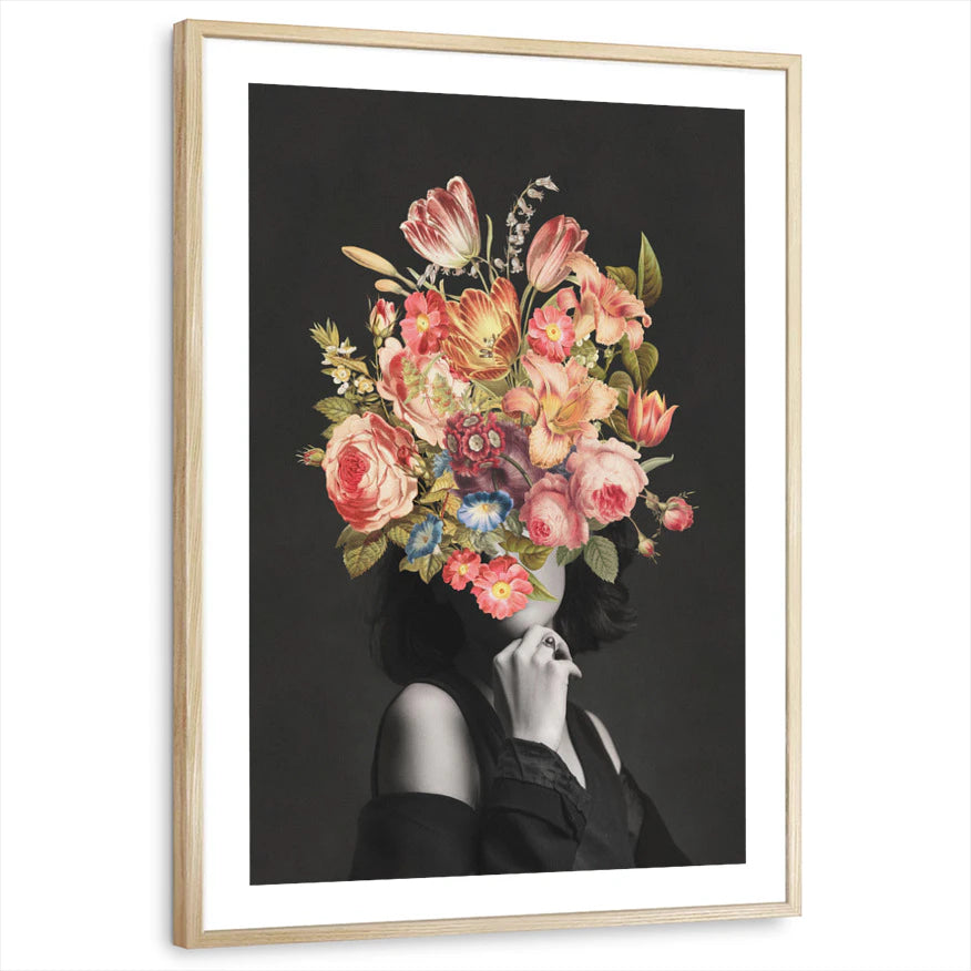 framed-print-natural-wood-white-border