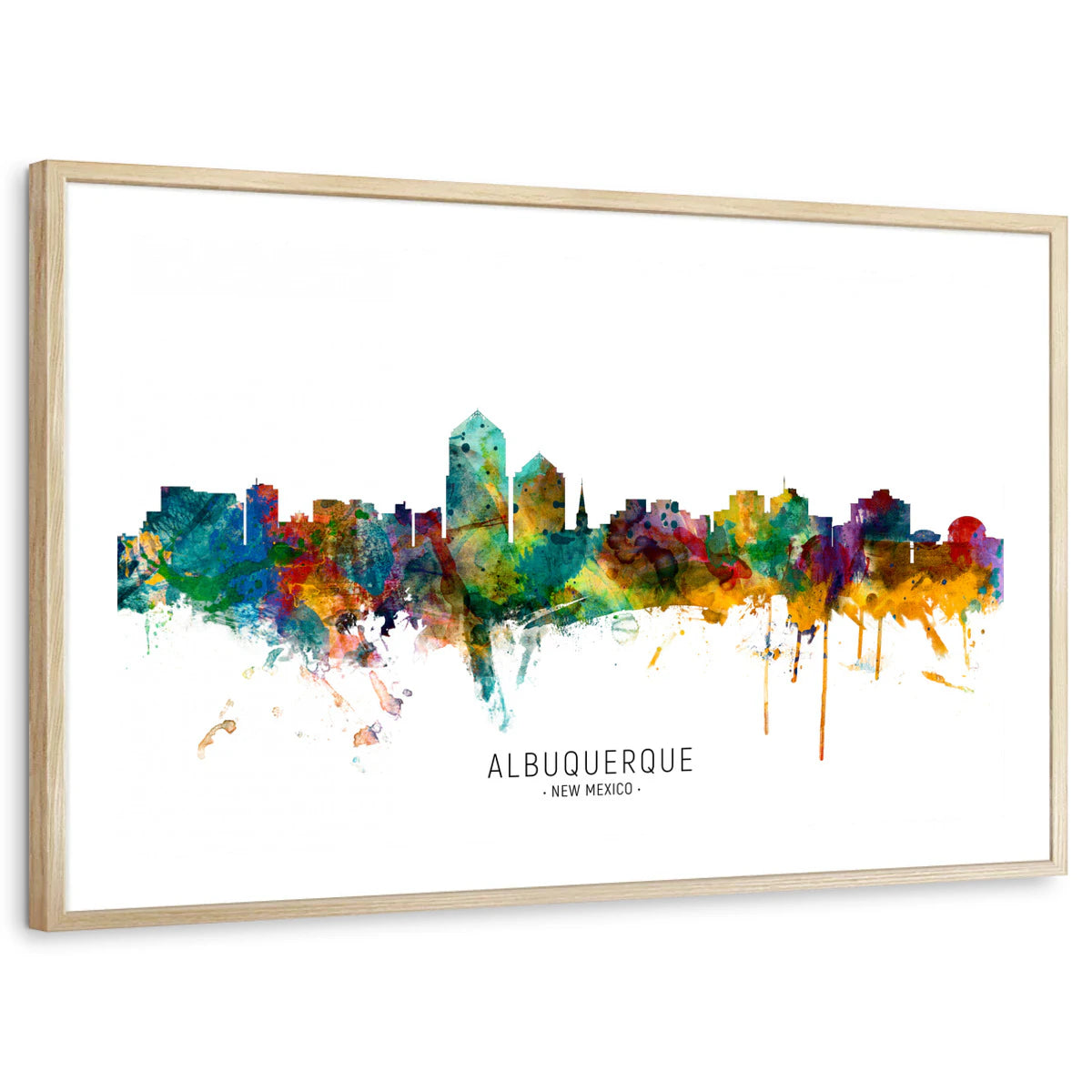 framed-print-natural-wood-white-border