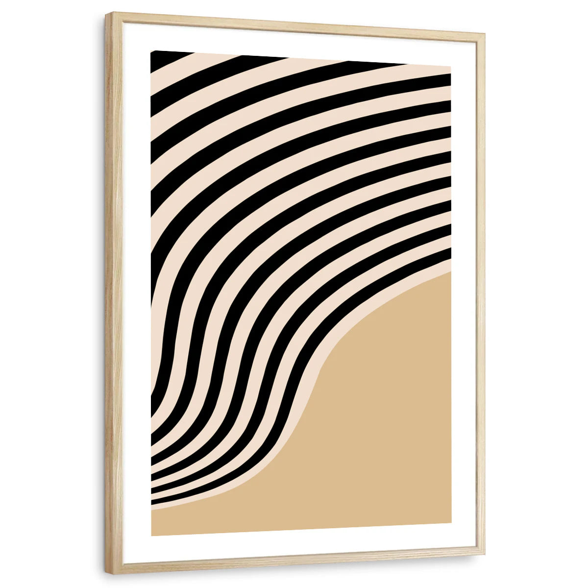 framed-print-natural-wood-white-border