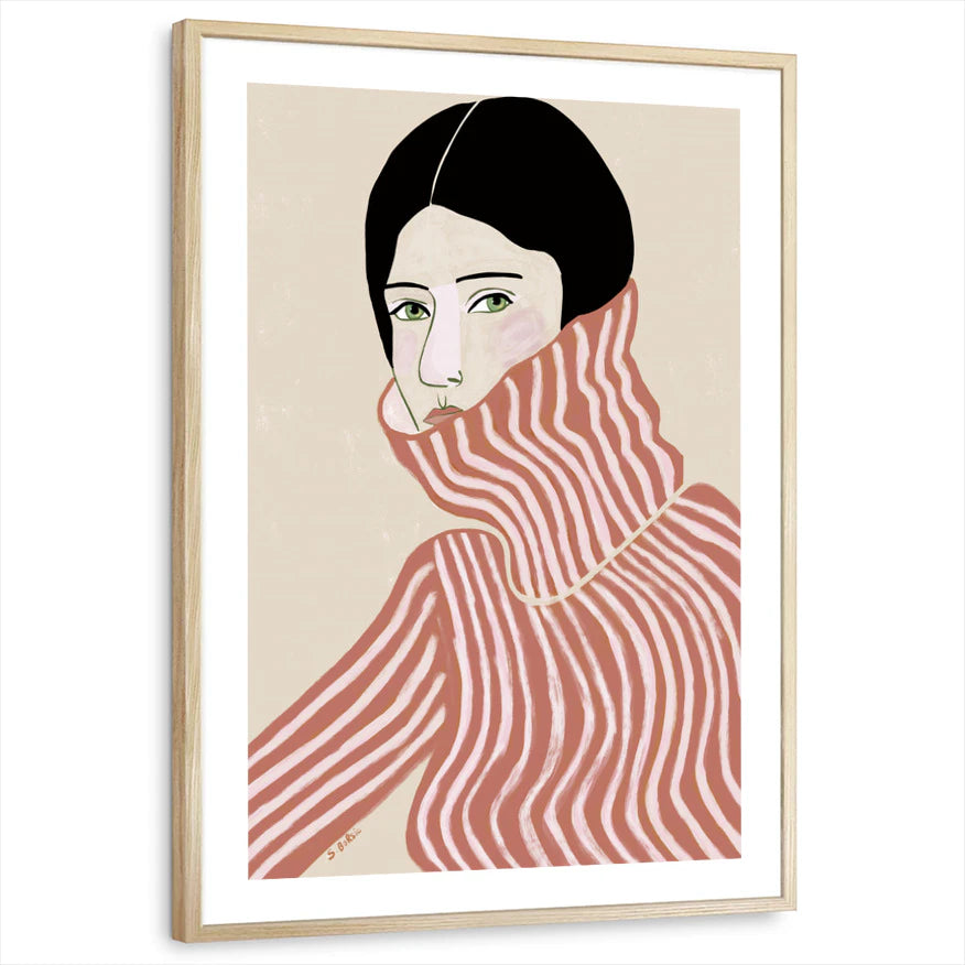 framed-print-natural-wood-white-border
