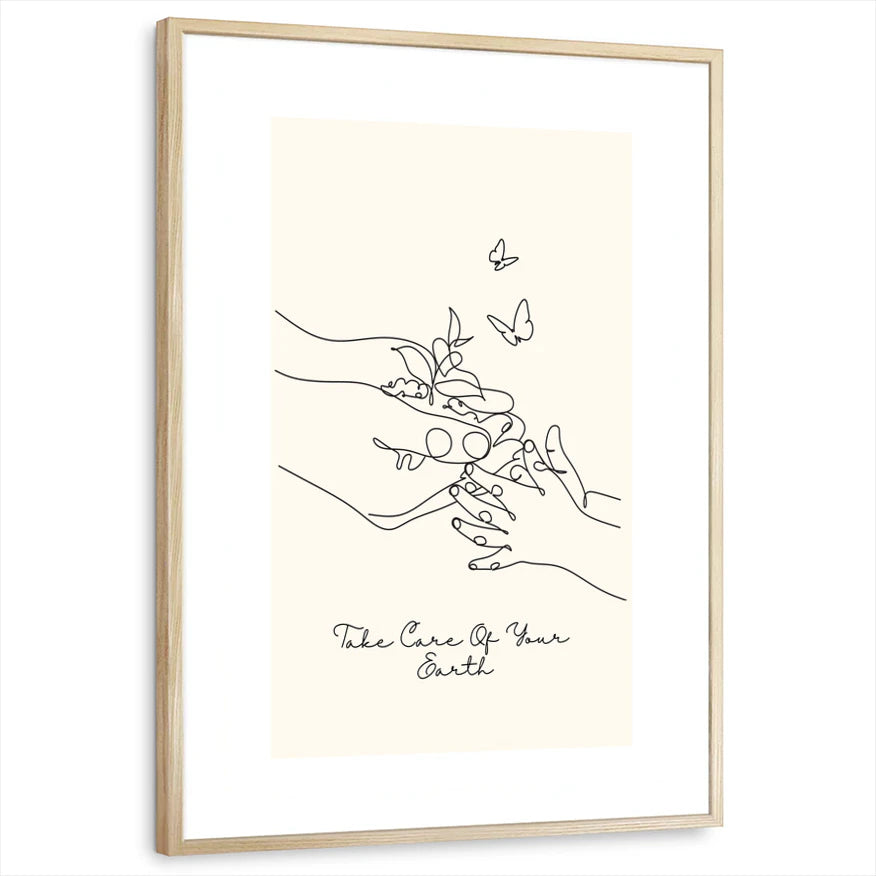 framed-print-natural-wood-white-border