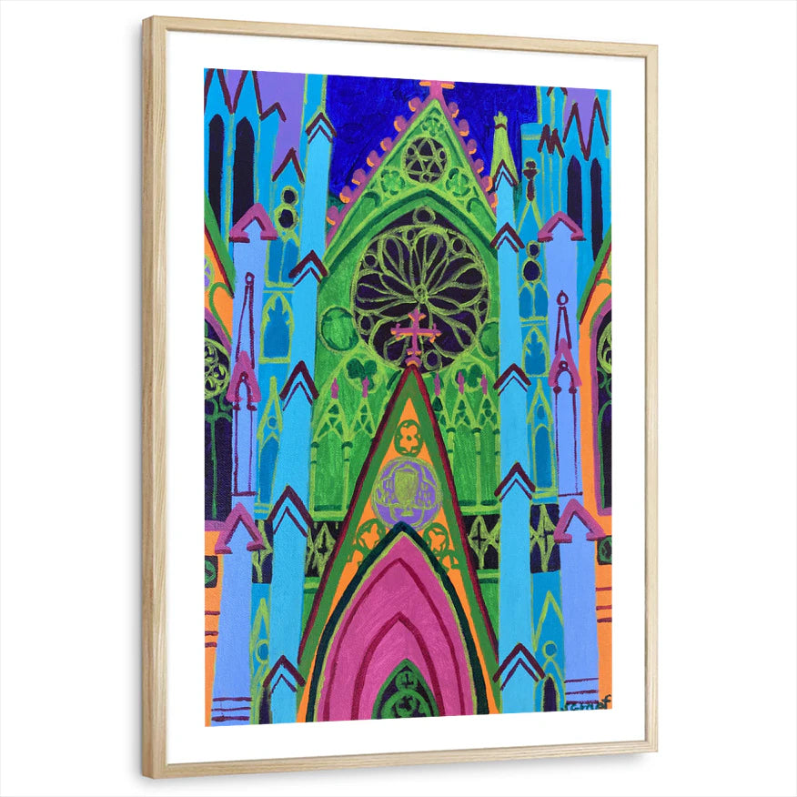framed-print-natural-wood-white-border