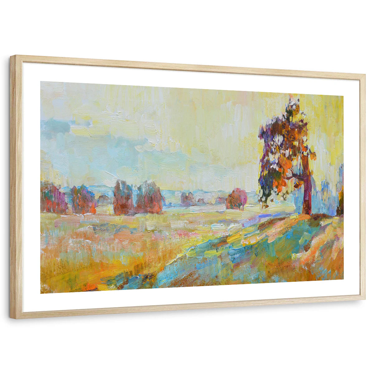 framed-print-natural-wood-white-border