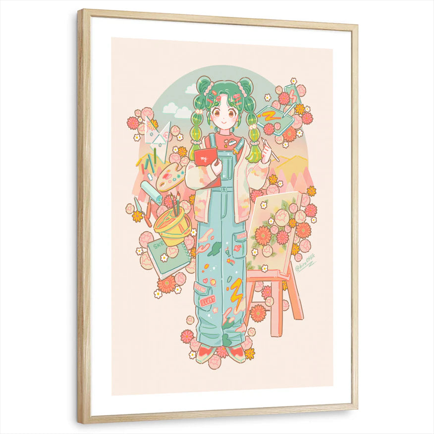 framed-print-natural-wood-white-border