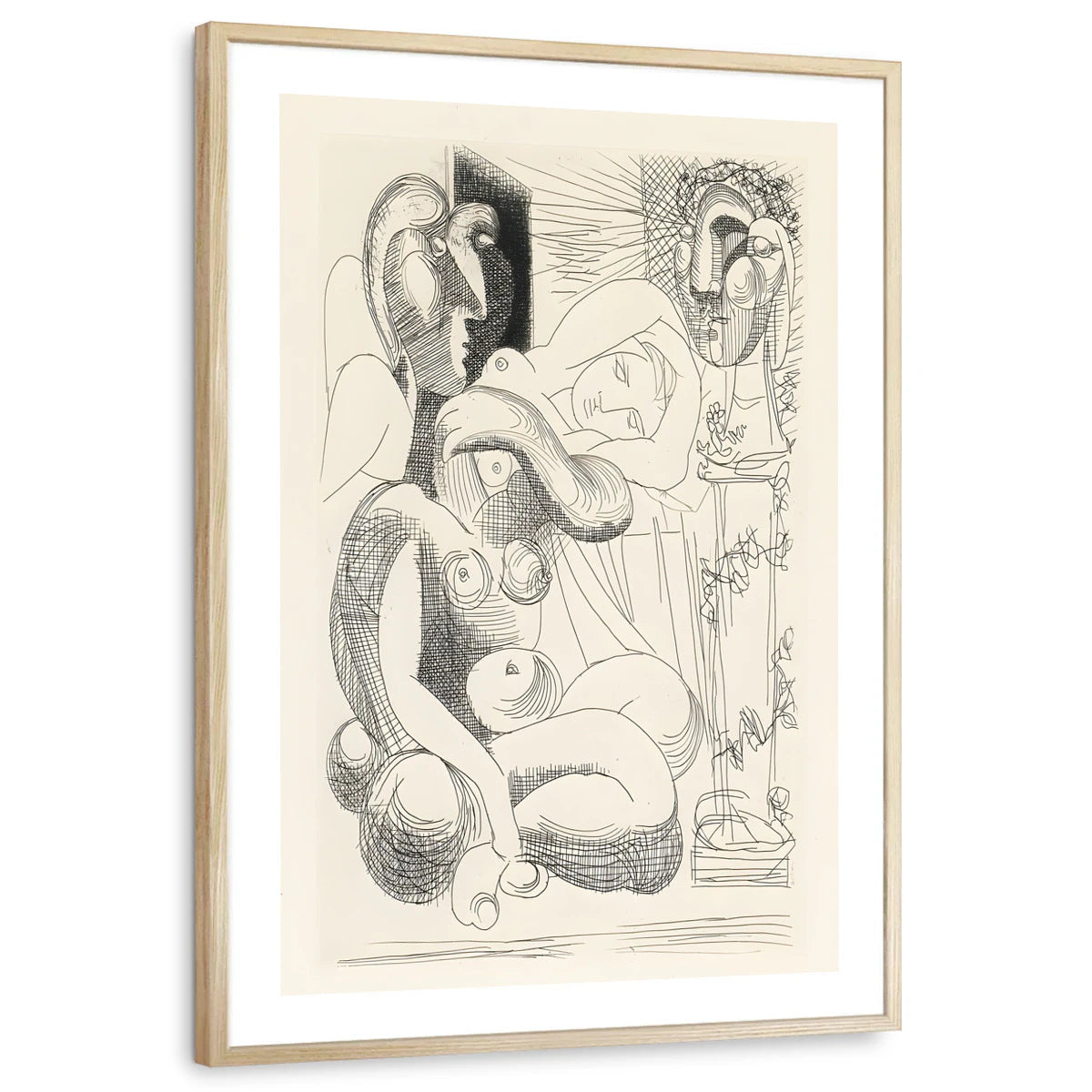 framed-print-natural-wood-white-border