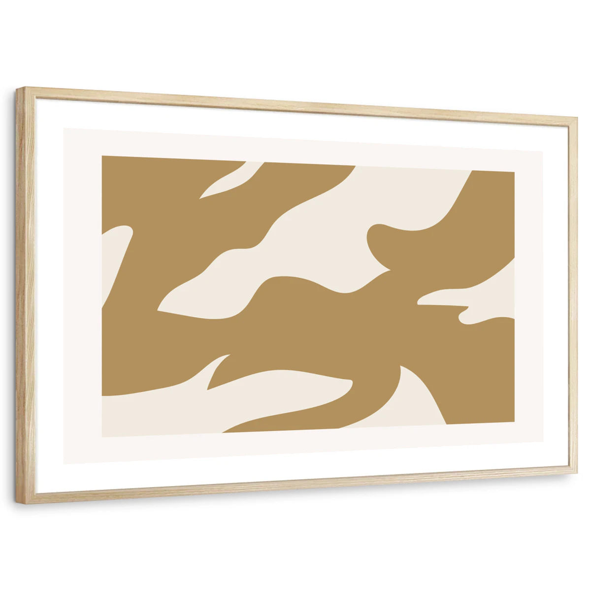 framed-print-natural-wood-white-border