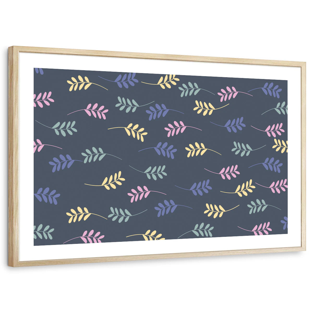 framed-print-natural-wood-white-border