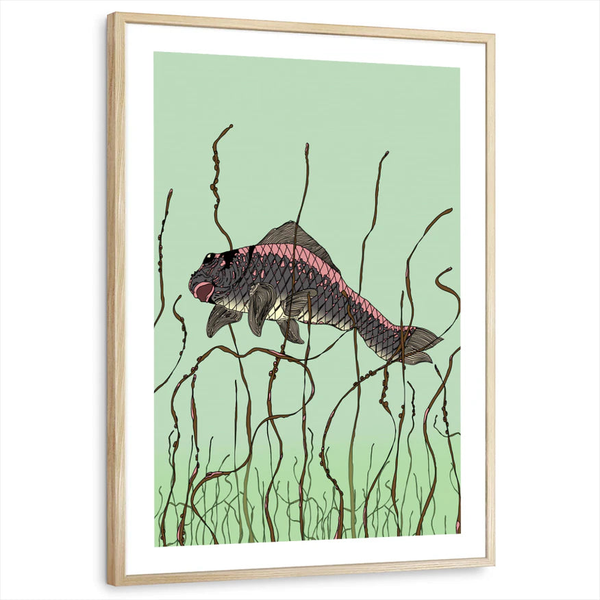 framed-print-natural-wood-white-border