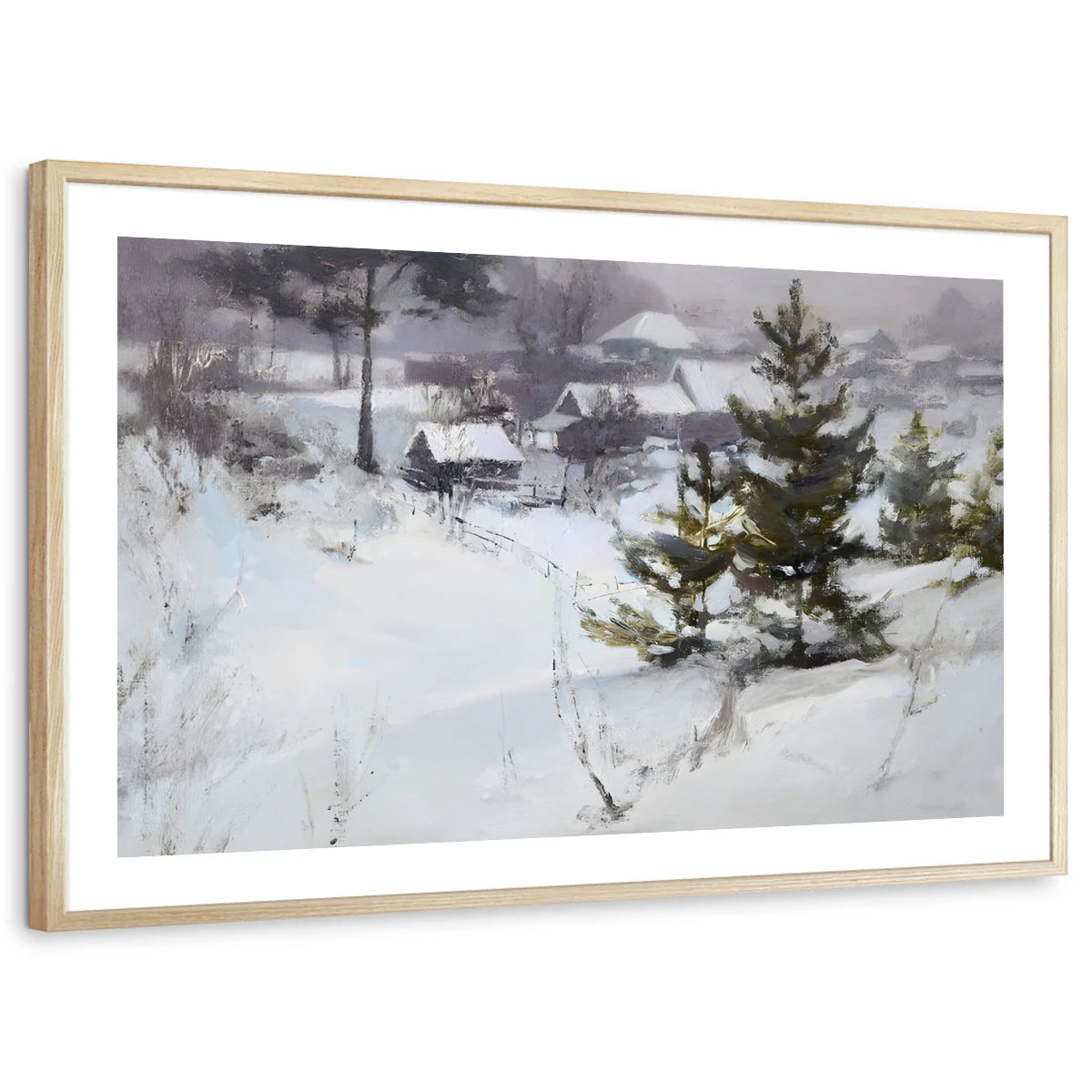 framed-print-natural-wood-white-border