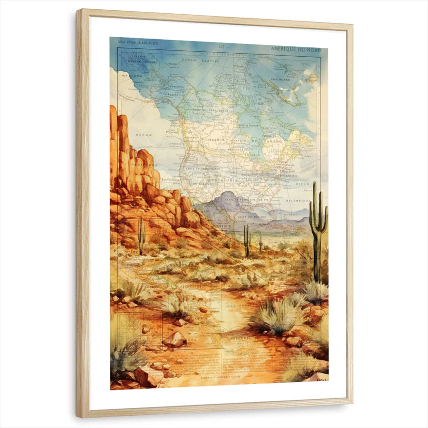 framed-print-natural-wood-white-border