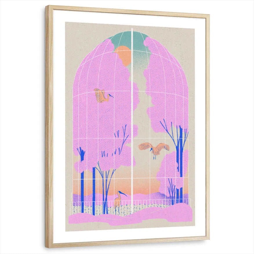 framed-print-natural-wood-white-border