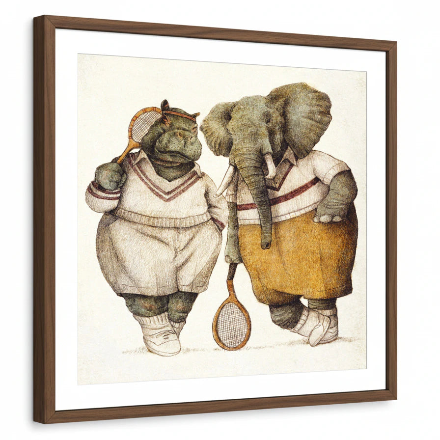 framed-print-brown-walnut-matted