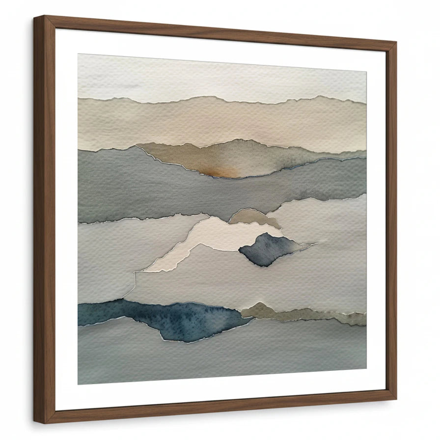 framed-print-brown-walnut-matted