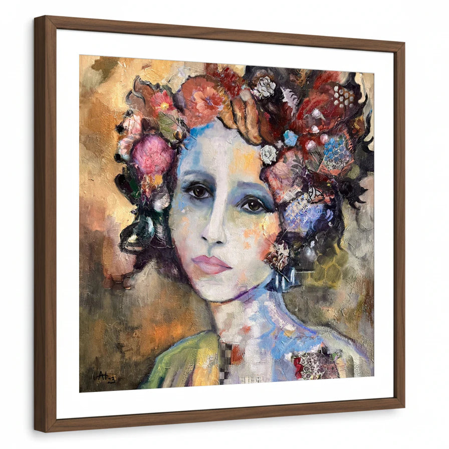 framed-print-brown-walnut-matted