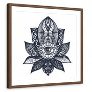 framed-print-brown-walnut-matted
