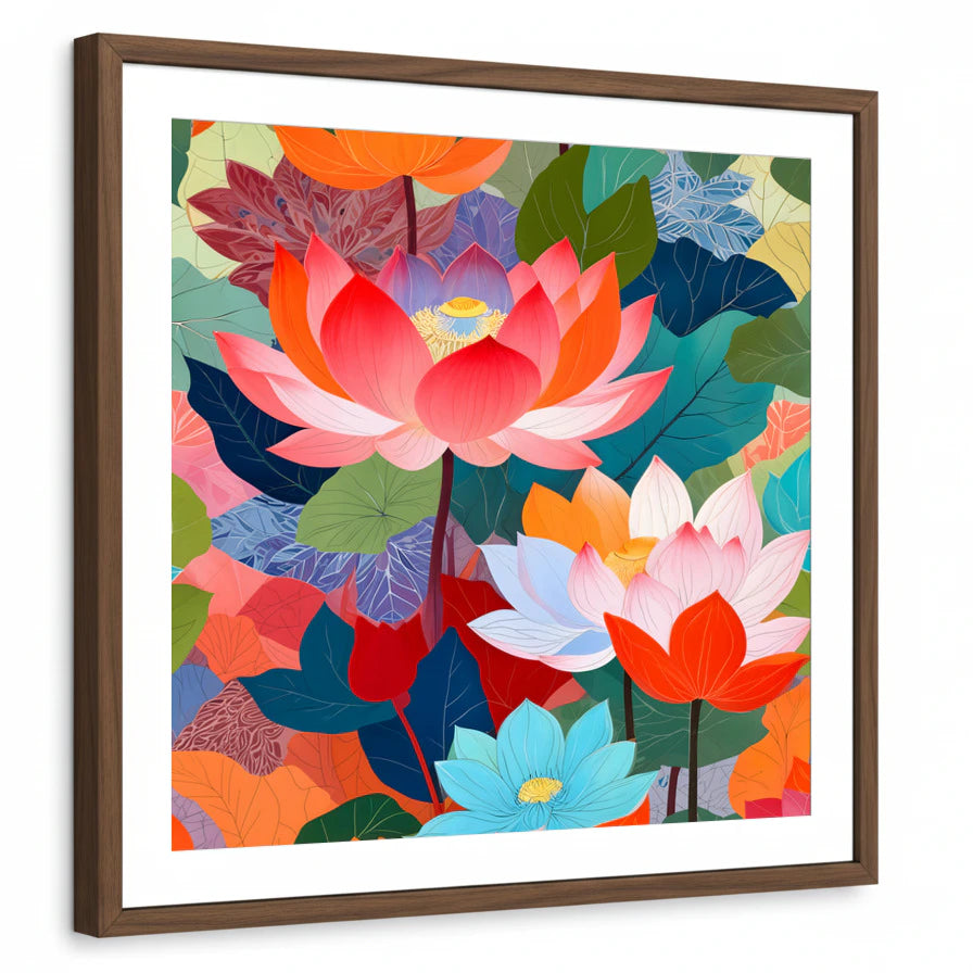 framed-print-brown-walnut-matted