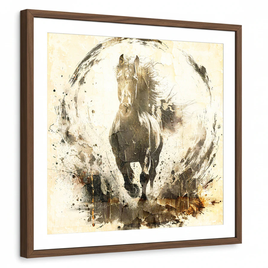 framed-print-brown-walnut-matted
