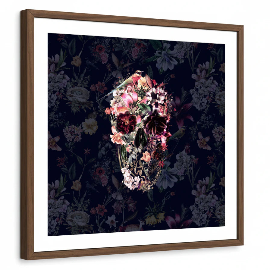 framed-print-brown-walnut-matted