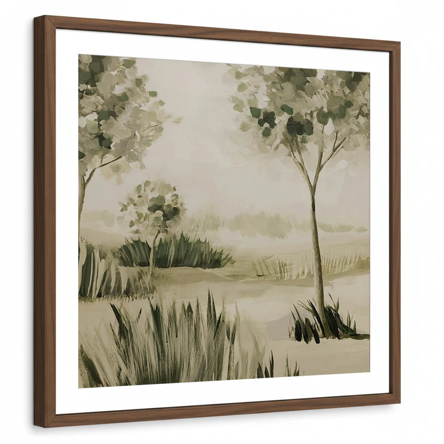 framed-print-brown-walnut-matted