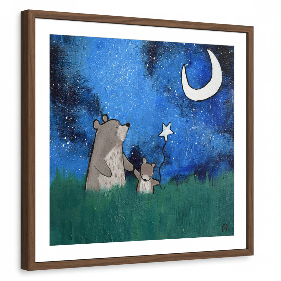 framed-print-brown-walnut-matted