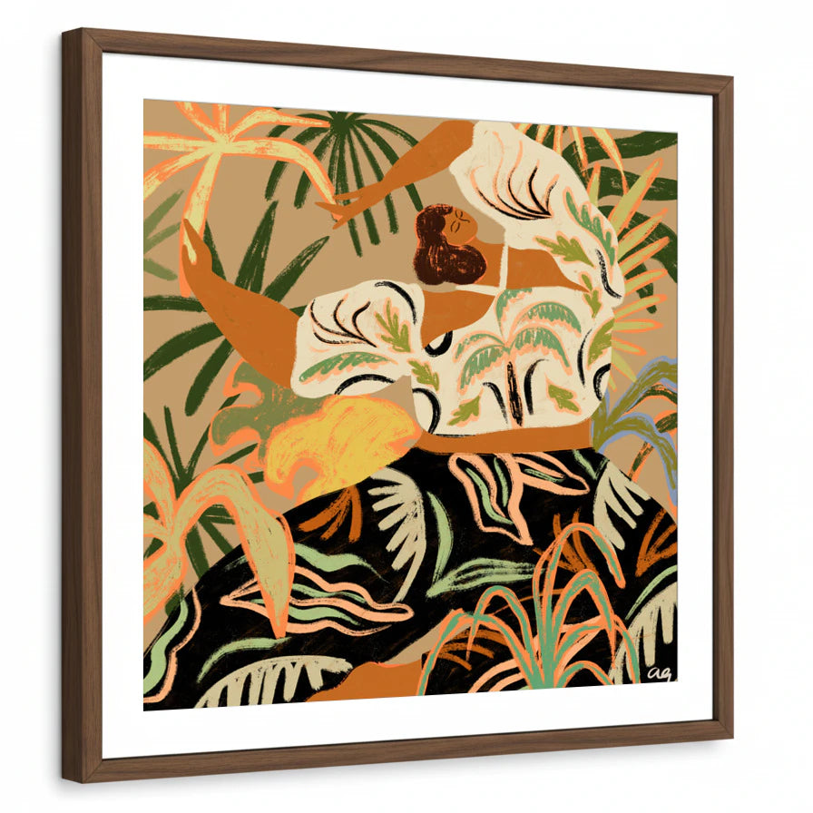 framed-print-brown-walnut-matted