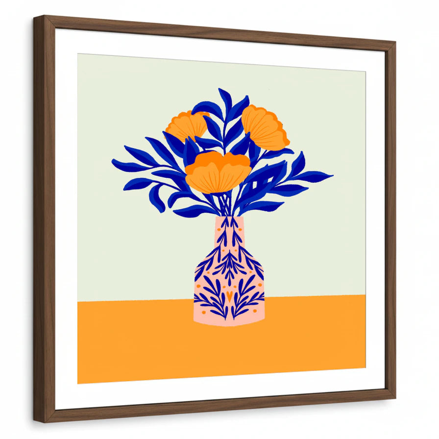 framed-print-brown-walnut-matted
