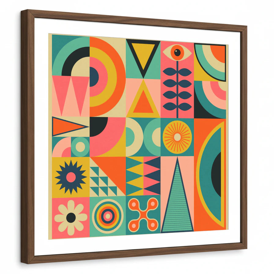 framed-print-brown-walnut-matted