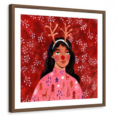 framed-print-brown-walnut-matted