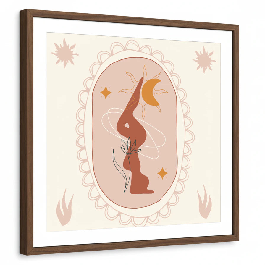 framed-print-brown-walnut-matted