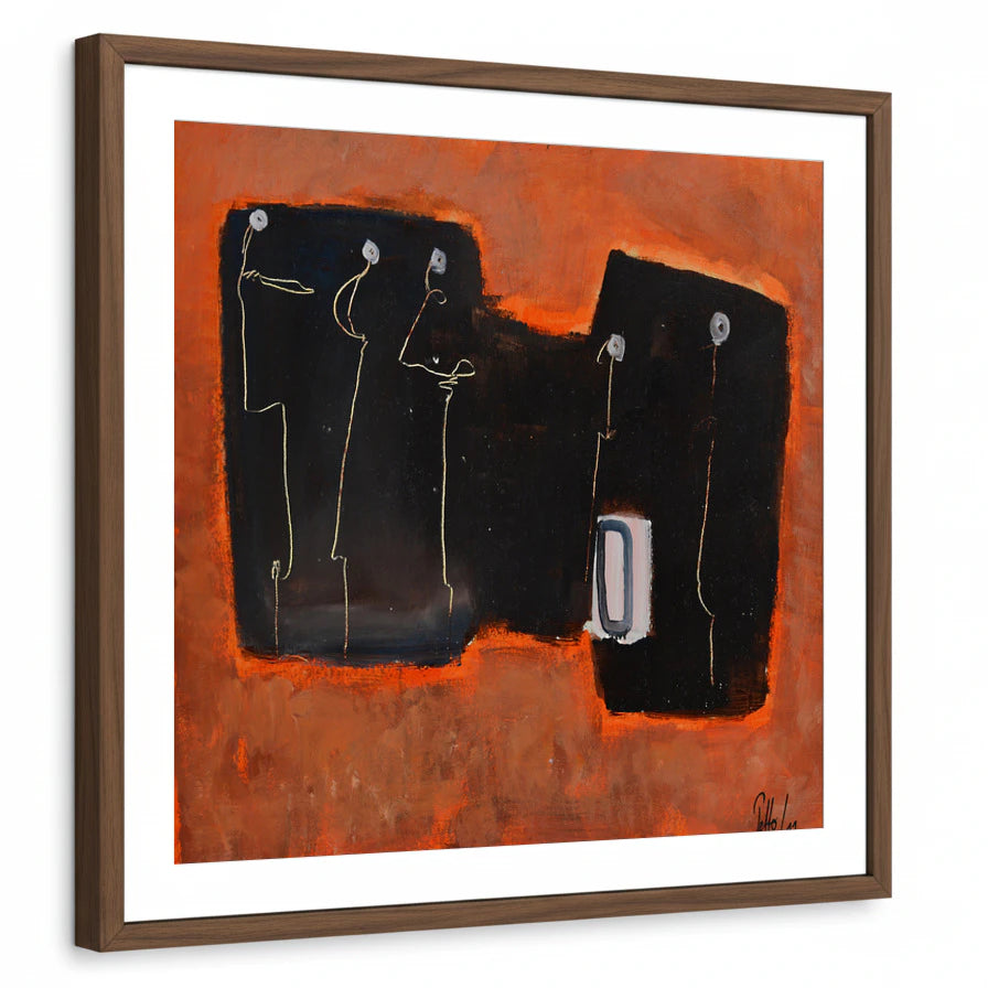 framed-print-brown-walnut-matted