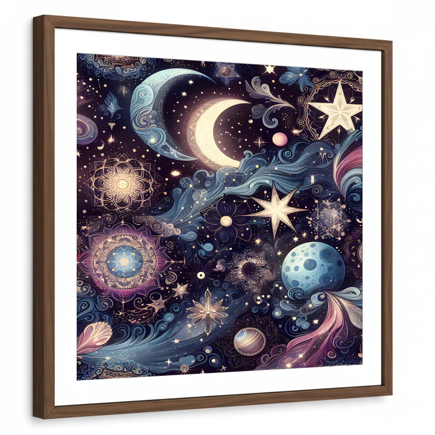 framed-print-brown-walnut-matted