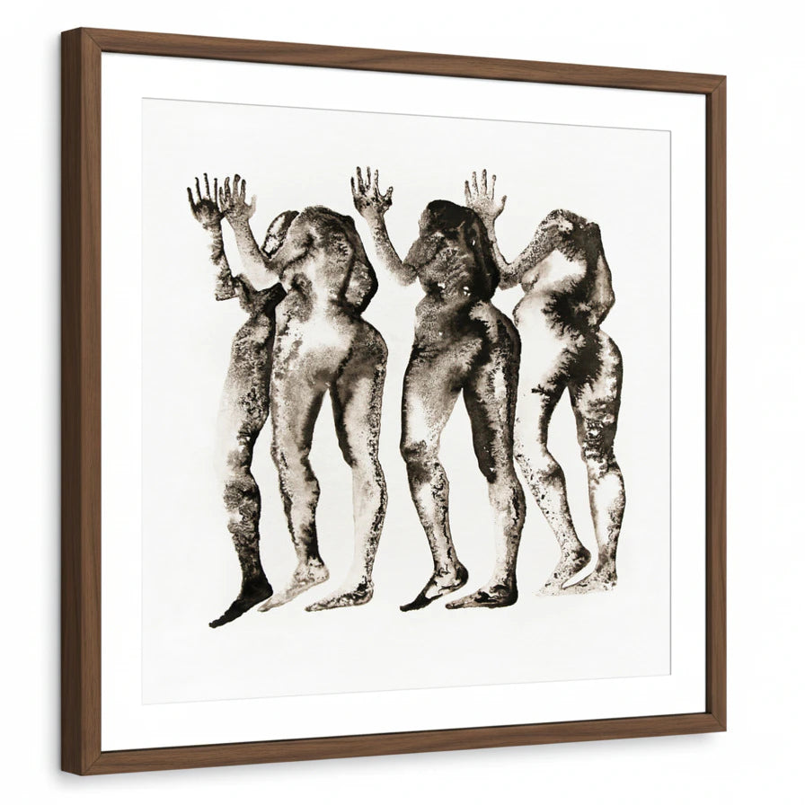 framed-print-brown-walnut-matted