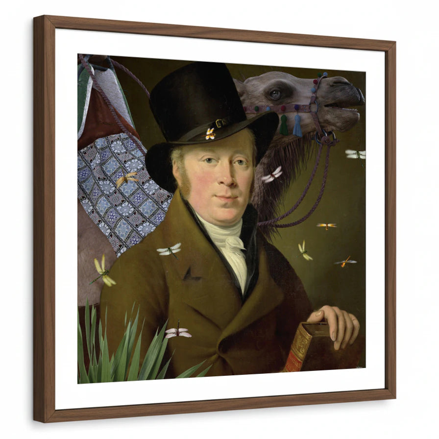 framed-print-brown-walnut-matted