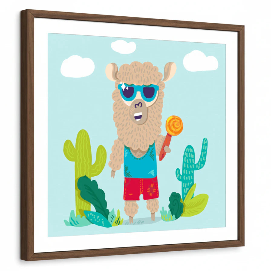 framed-print-brown-walnut-matted