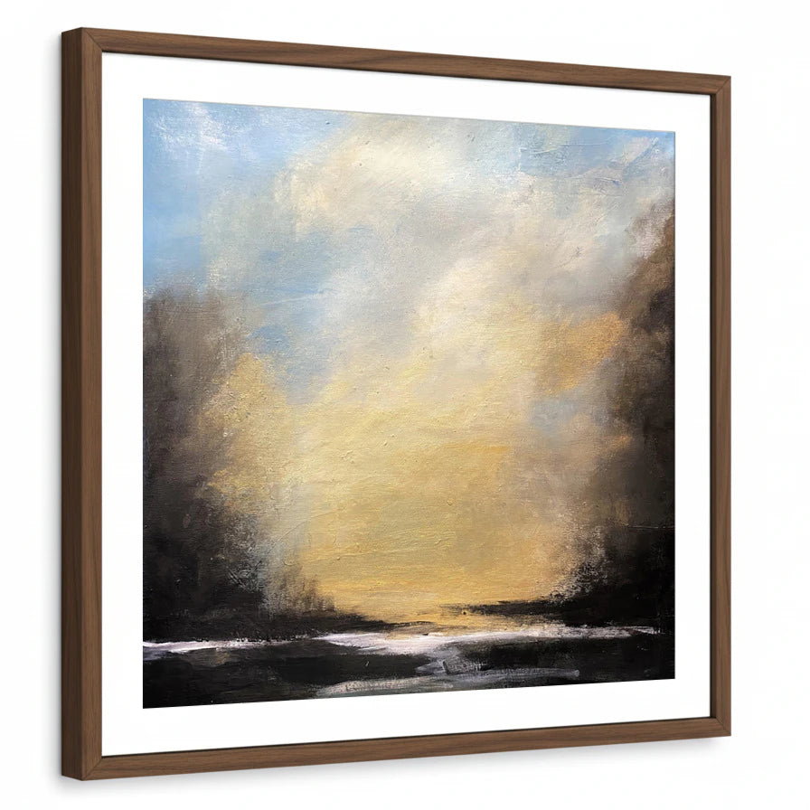 framed-print-brown-walnut-matted