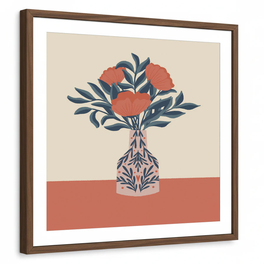 framed-print-brown-walnut-matted