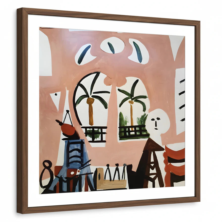 framed-print-brown-walnut-matted