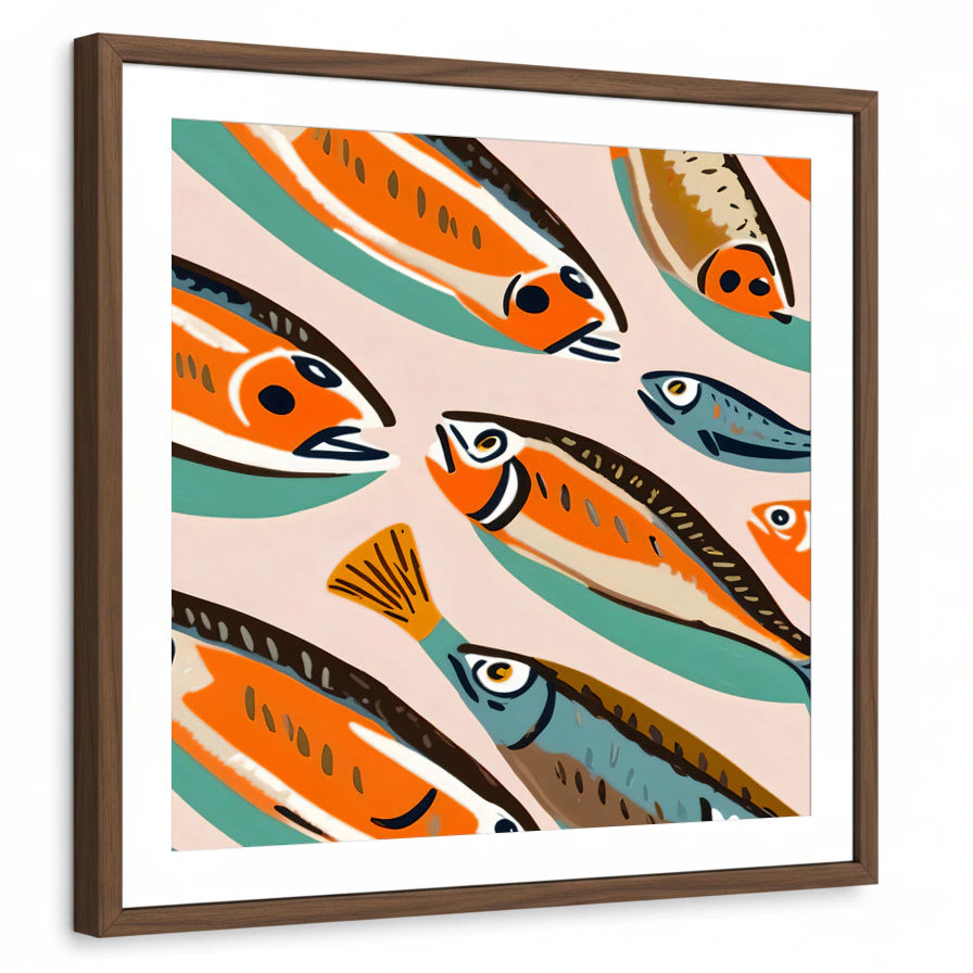 framed-print-brown-walnut-matted