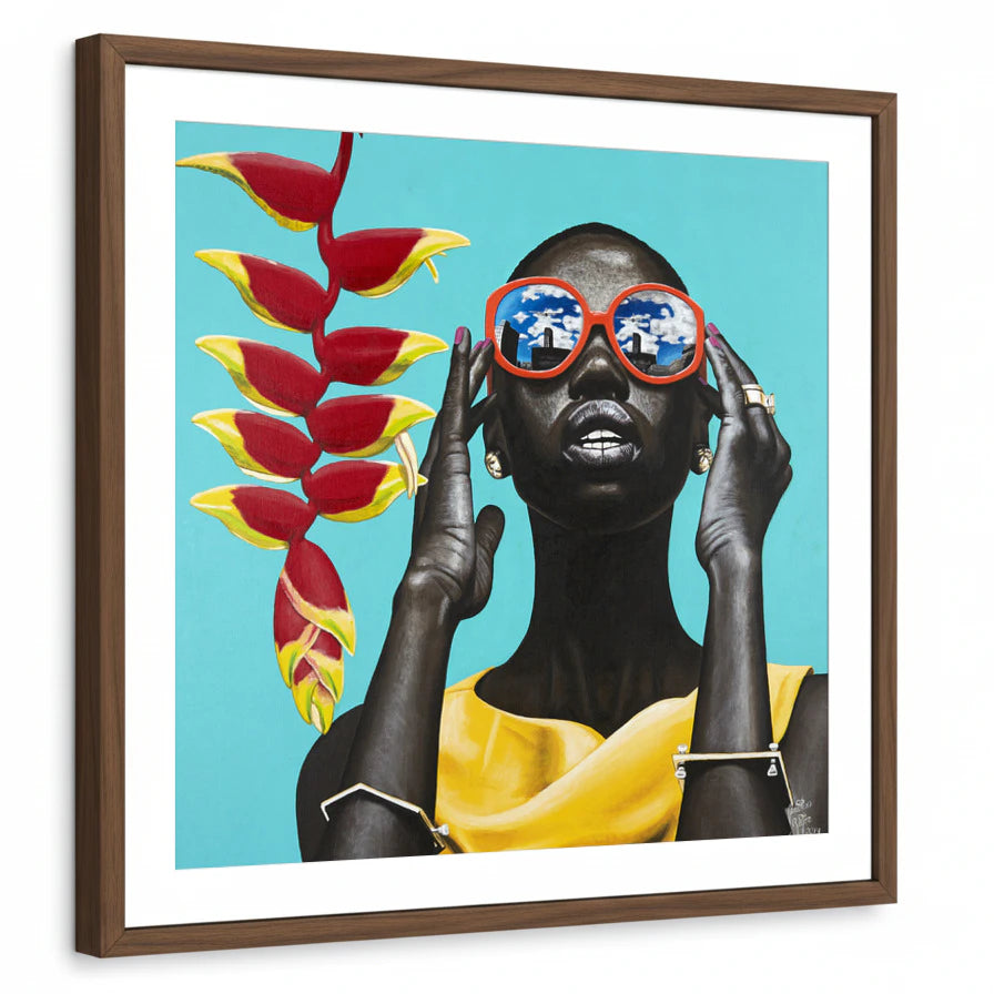 framed-print-brown-walnut-matted