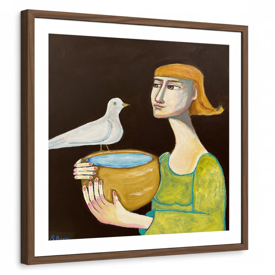 framed-print-brown-walnut-matted