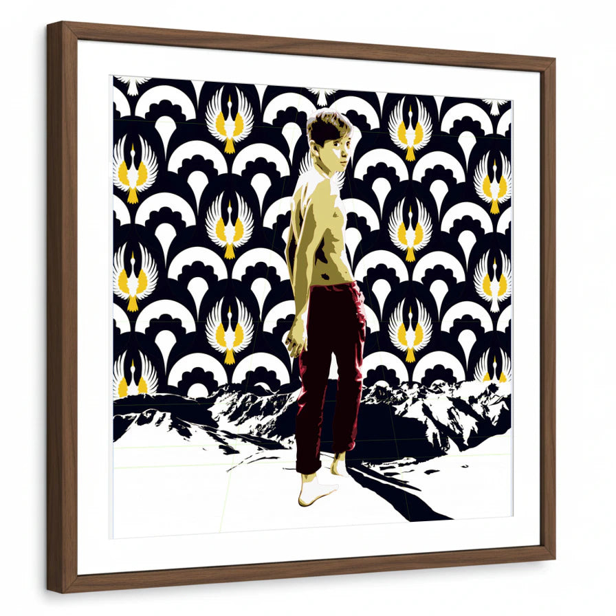 framed-print-brown-walnut-matted