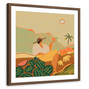 framed-print-brown-walnut-matted
