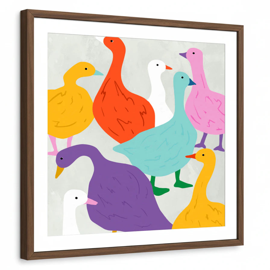 framed-print-brown-walnut-matted
