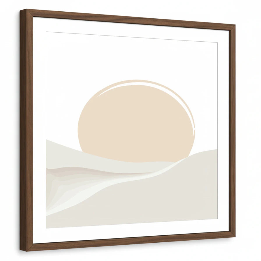 framed-print-brown-walnut-matted
