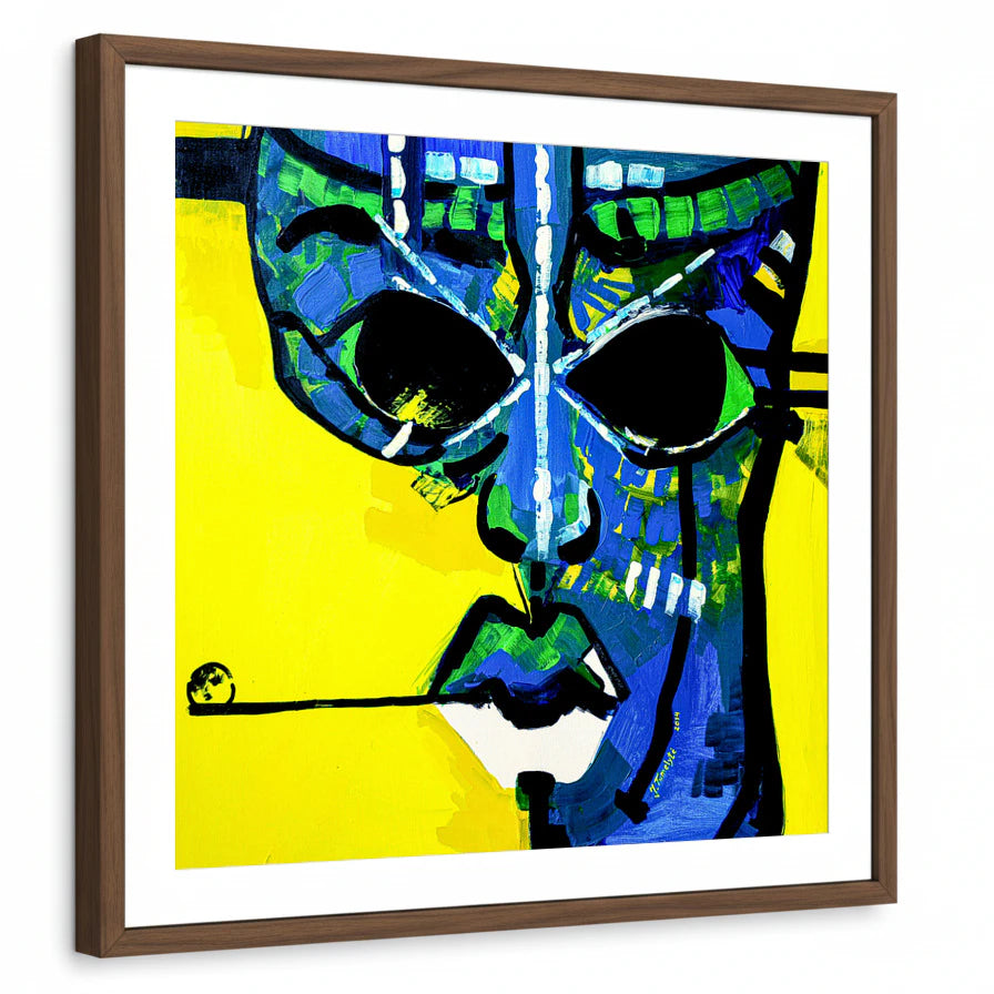 framed-print-brown-walnut-matted