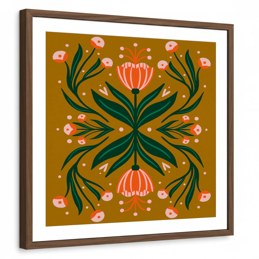 framed-print-brown-walnut-matted