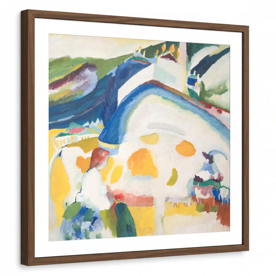 framed-print-brown-walnut-matted
