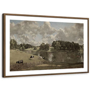framed-print-brown-walnut-white-border