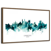 framed-print-brown-walnut-white-border