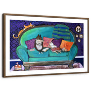 framed-print-brown-walnut-white-border